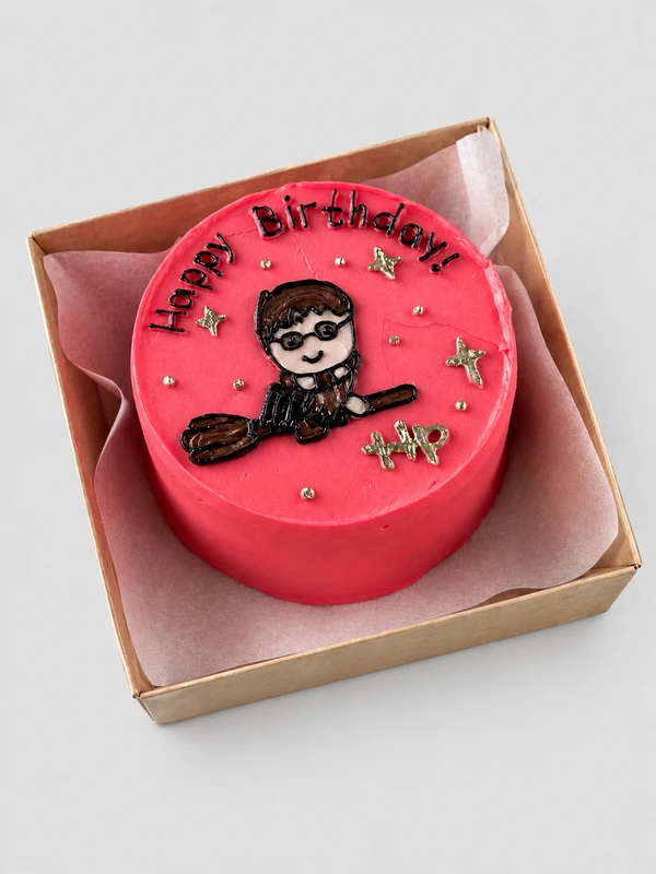 Бенто - торт "Happy Birthday с Гарри" — Бенто-торт с дизайном как на фото.